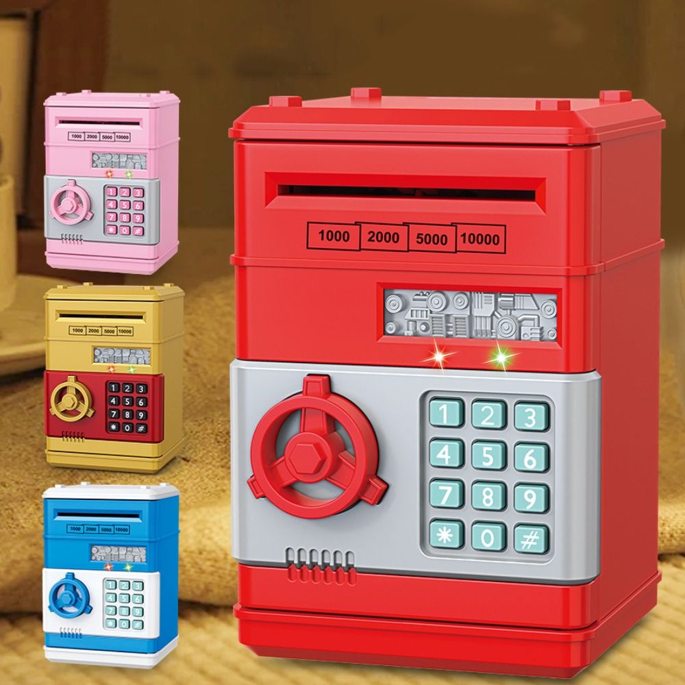 Coin Operated Kiddie Ride - Salvadanaio elettronico Mini monete sicure automatiche