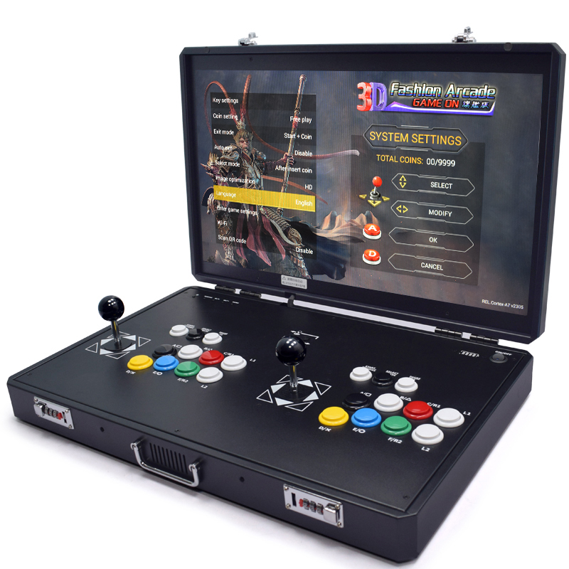 Boxing Machine Arcade - Console Arcade LCD Pandora H3 da