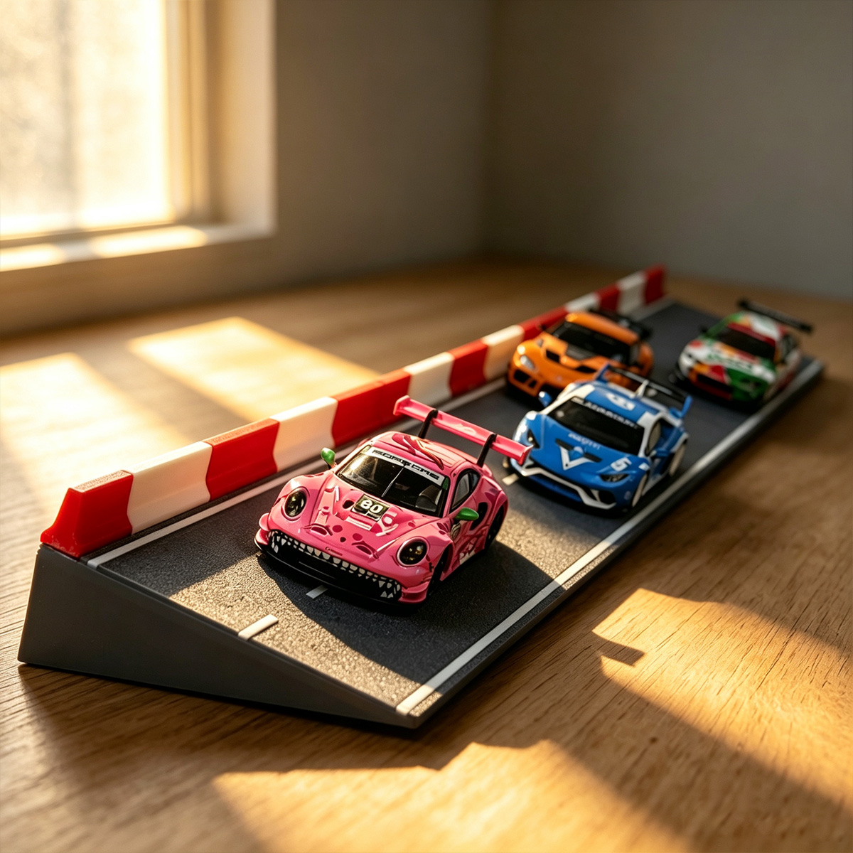 Racing Arcade Cabinet - Scatola Espositiva in Acrilico per Modellini