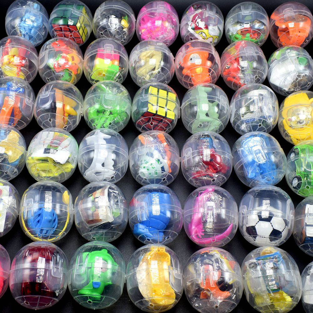 Coin Pusher Machine - 20PCS Gachapon Macchina Trasparente Gachapon Giocattoli
