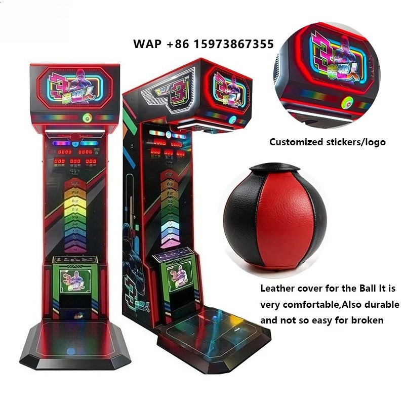 Boxing Machine Arcade - Macchina Simulatore di Boxe Elettronica, Gioco
