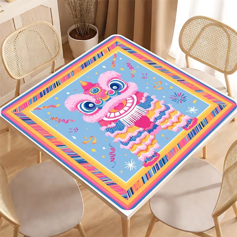 Dance Pad Machine - Tappetino per Mahjong in Velluto Cristallo