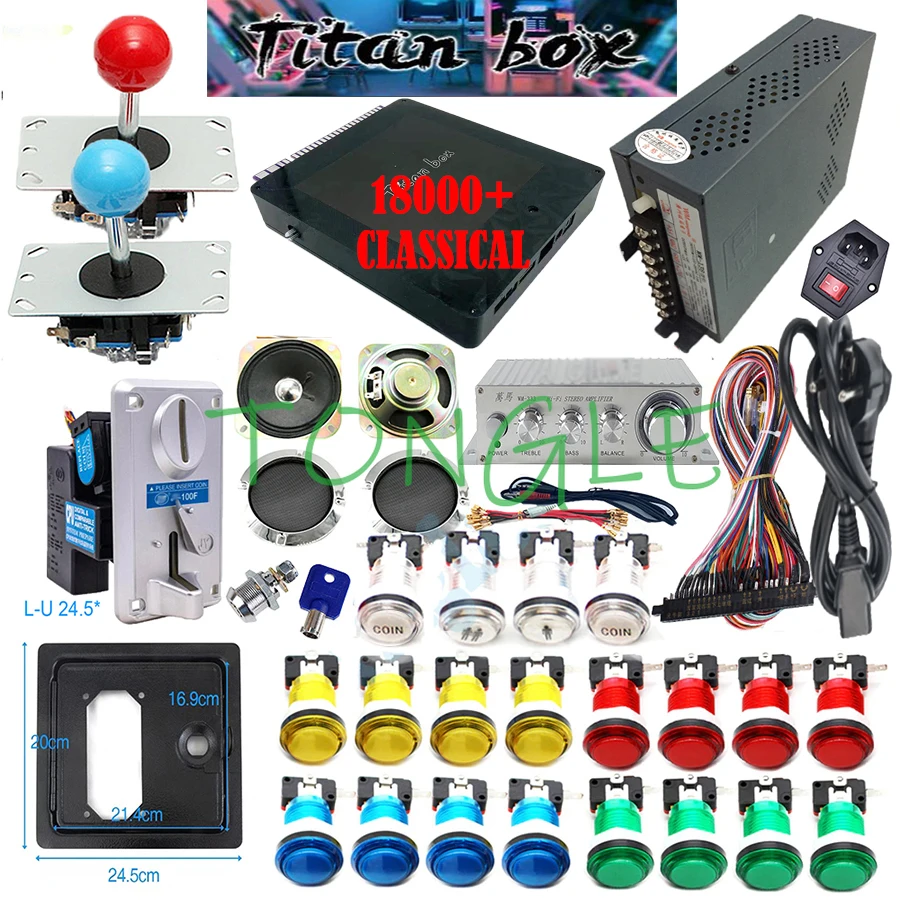 Racing Arcade Cabinet - 2 giocatori Titan Box 18000+ in