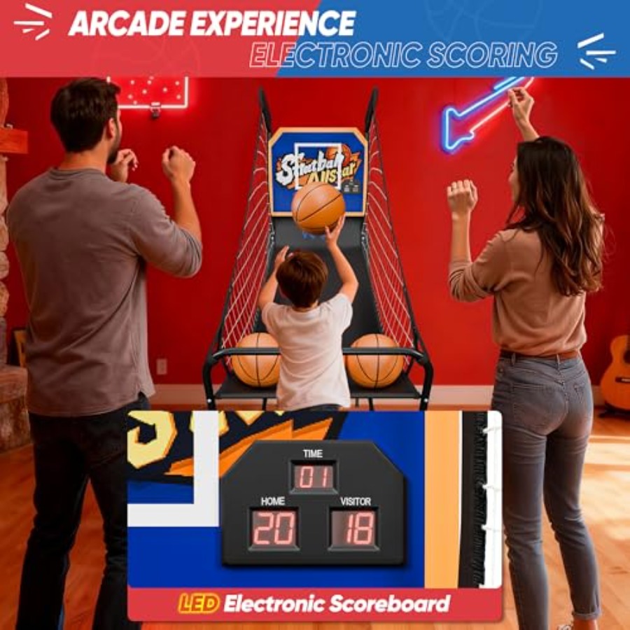 Gioco di basket elettronico pi - Basketball Arcade Game recensione e prezzo