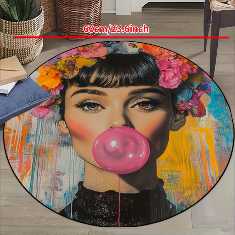 Tappeto Rotondo con Donna Graf - Bubble Gum Machine recensione e prezzo