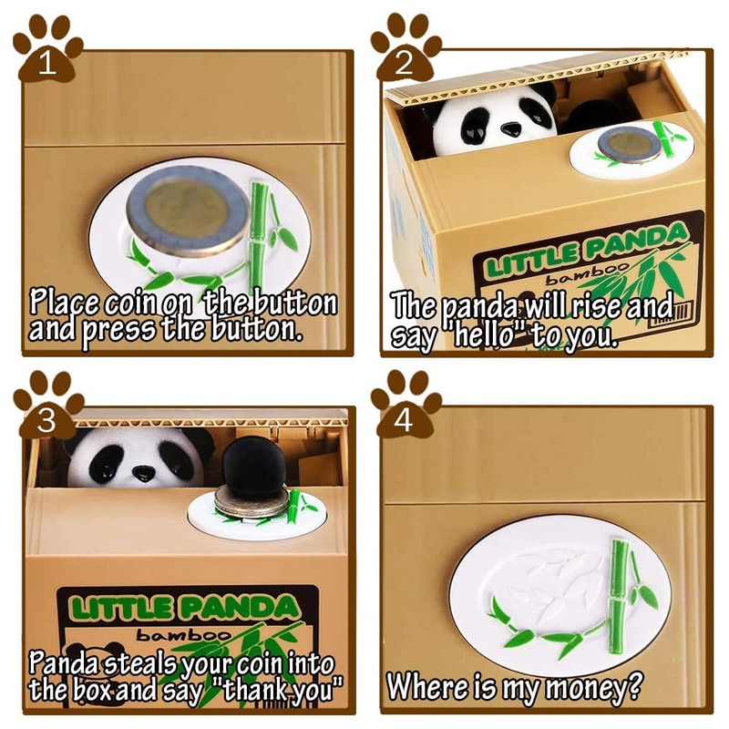 Gatto Panda che ruba monete sa - Coin Operated Kiddie Ride recensione e prezzo