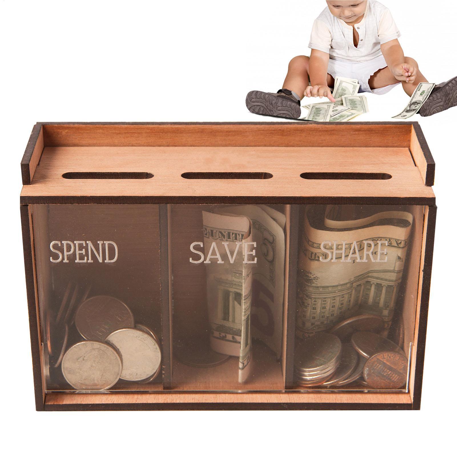 Salvadanaio in Legno a 3 Scomp - Coin Operated Kiddie Ride recensione e prezzo