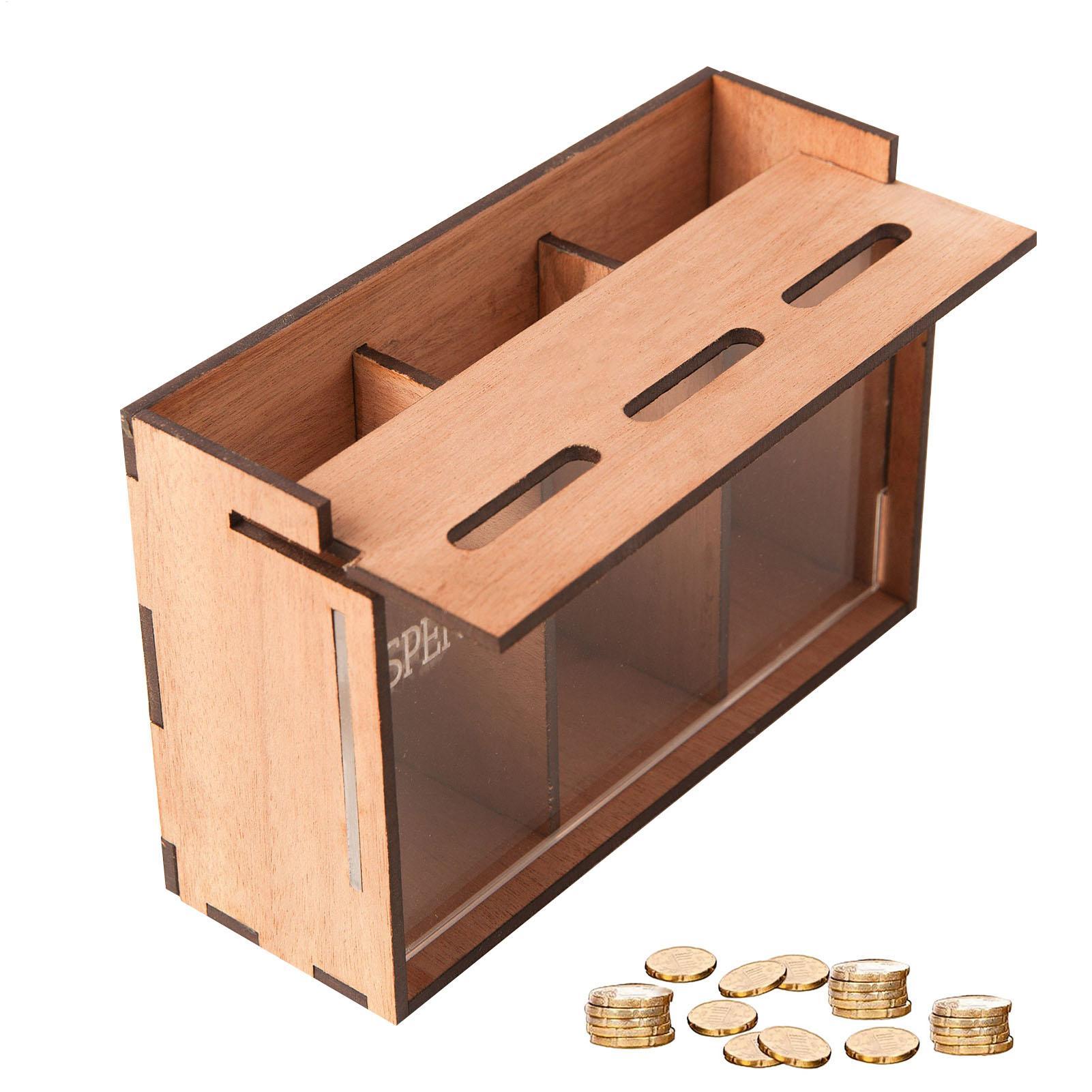Salvadanaio in Legno a 3 Scomp - Coin Operated Kiddie Ride recensione e prezzo