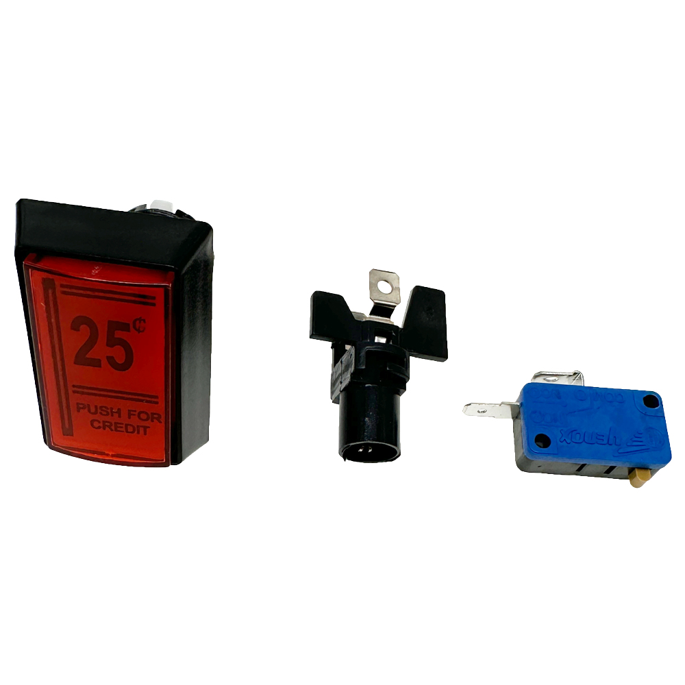 1 pezzo 25 centesimi pulsante  - Coin Pusher Machine recensione e prezzo